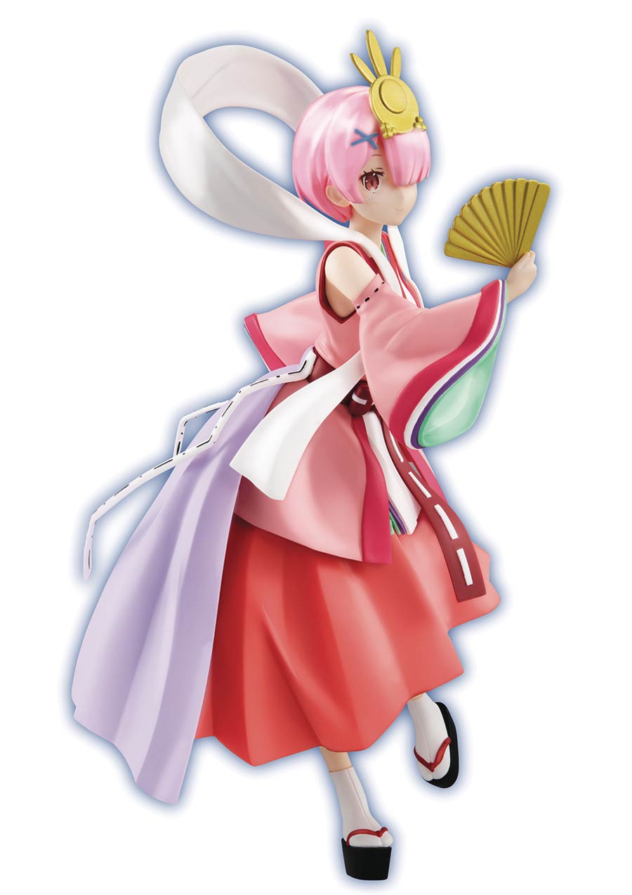 ReZero SSS Fairy Tale Tale Of Princess Kaguya Ram Pearl Color Version Non-Scale PVC Figure