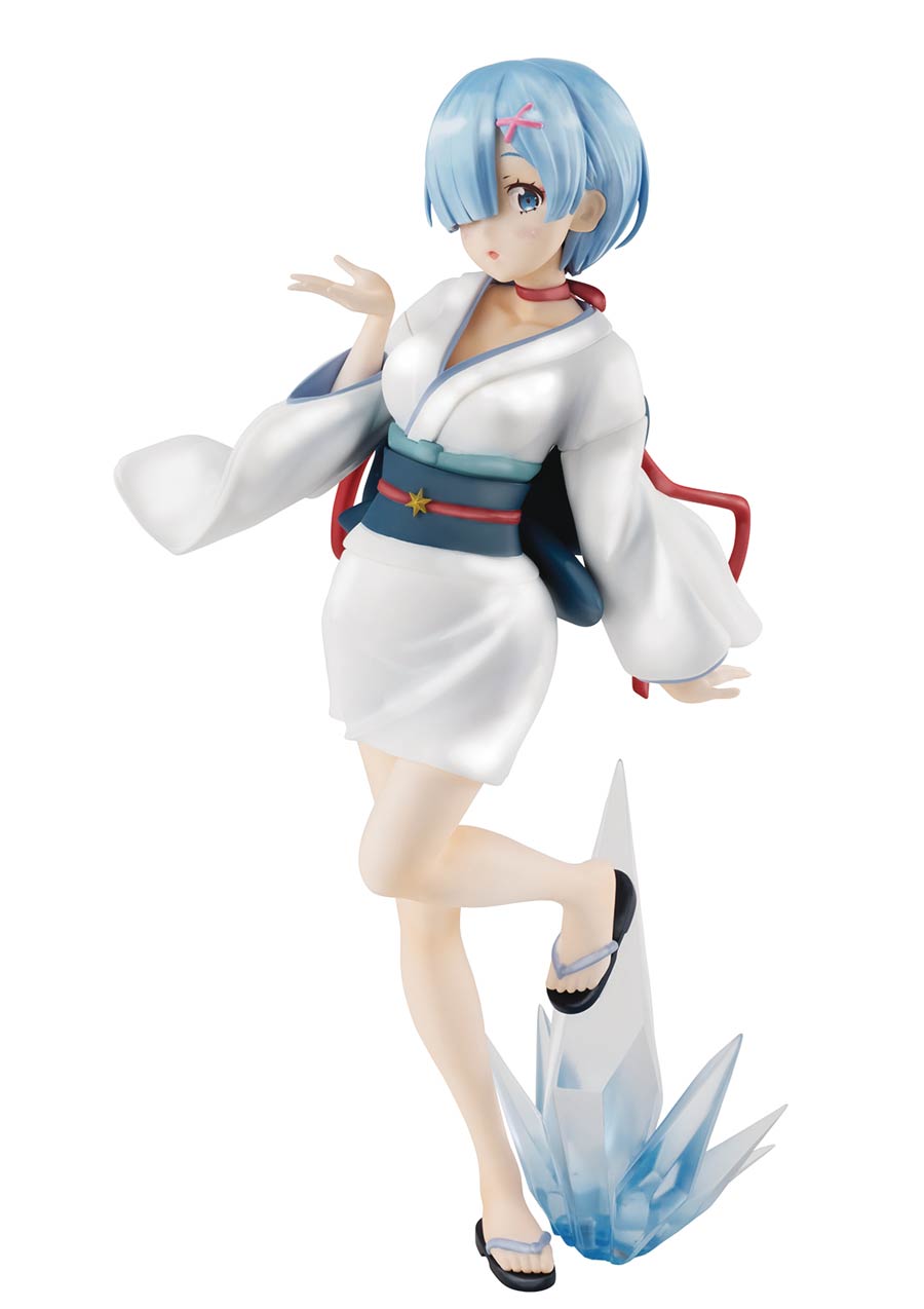 ReZero SSS Fairy Tale Tale Of Princess Kaguya Rem Pearl Color Version Non-Scale PVC Figure