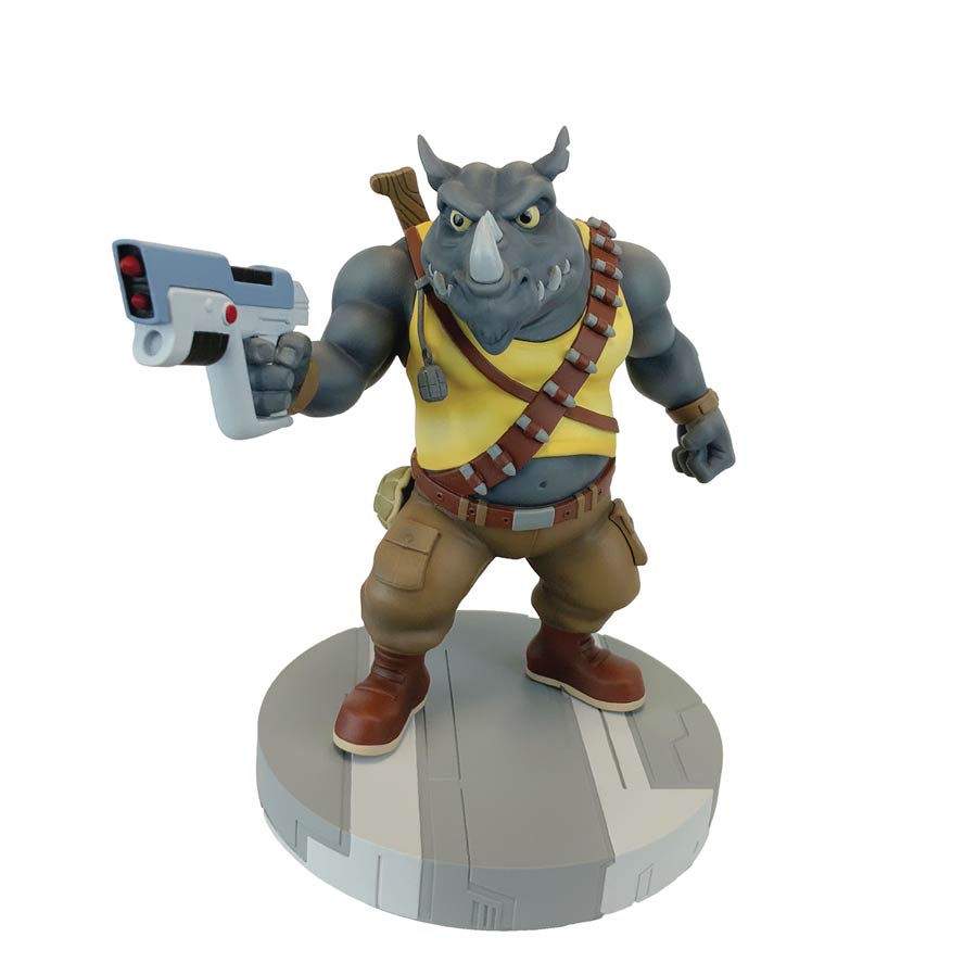 Teenage Mutant Ninja Turtles 1/8 Scale PVC Statue - Rocksteady