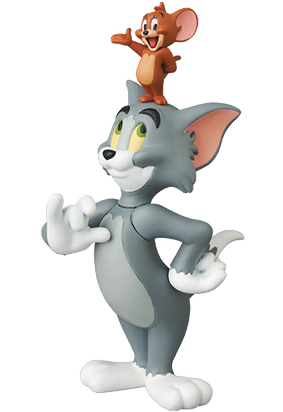 Tom And Jerry Ultra Detail Figure Series 1 - Jerry On Toms Head