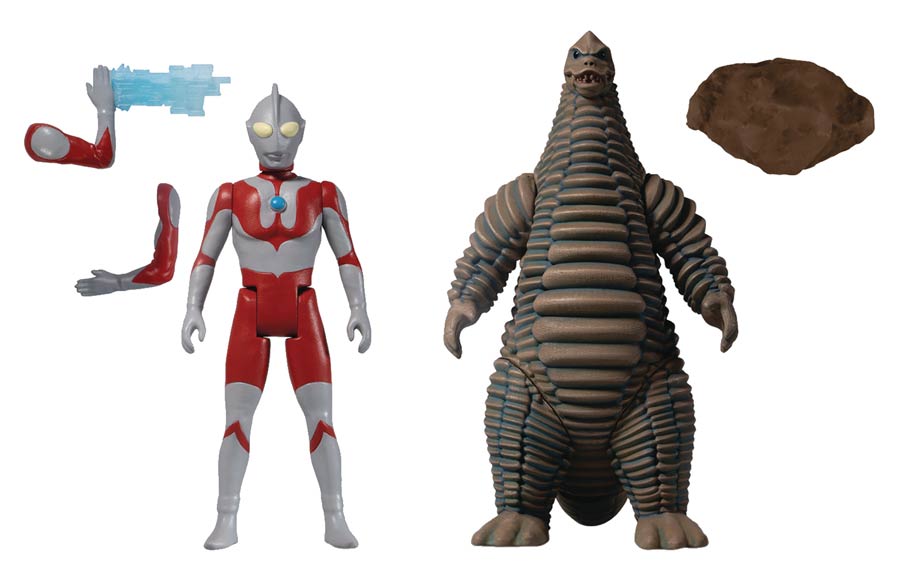 Ultraman Ultraman & Red King 5 Points Action Figure Box Set