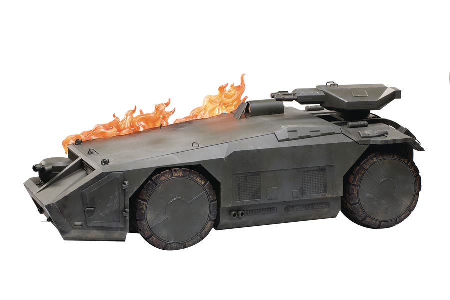 Aliens Burning Armored Personnel Carrier 1/18 Scale Previews Exclusive Vehicle