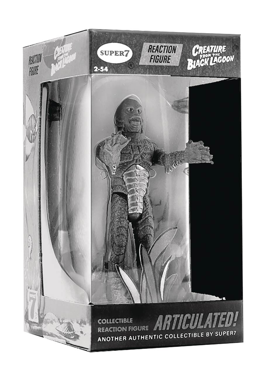 Creature From The Black Lagoon Silver Screen ReAction In Box Figure