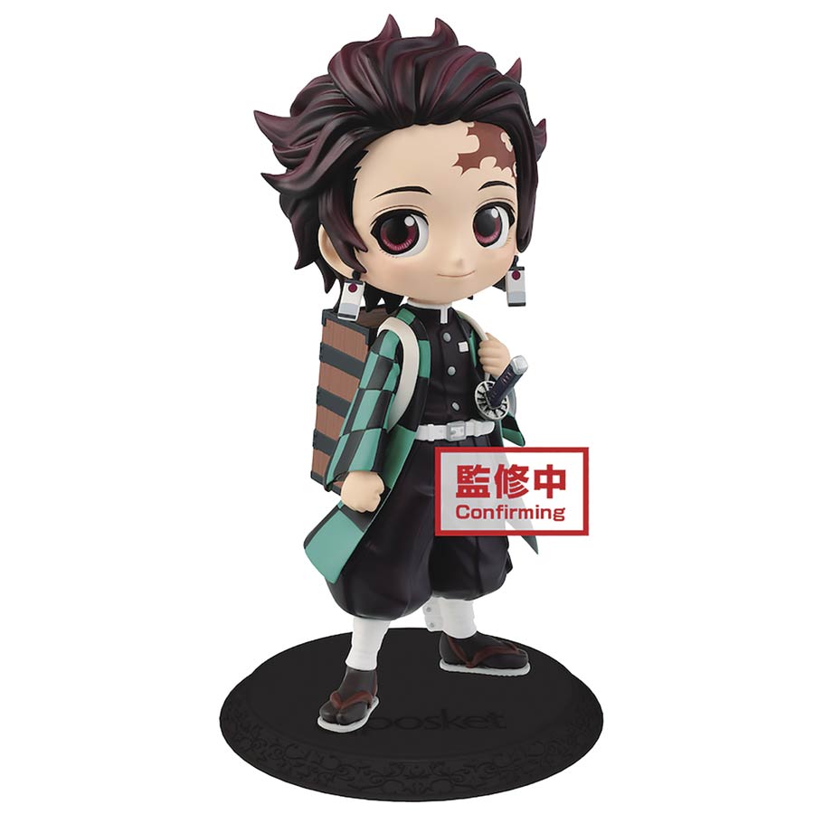 Demon Slayer Kimetsu No Yaiba Tanjiro Kamado II Q-Posket Figure Version 1