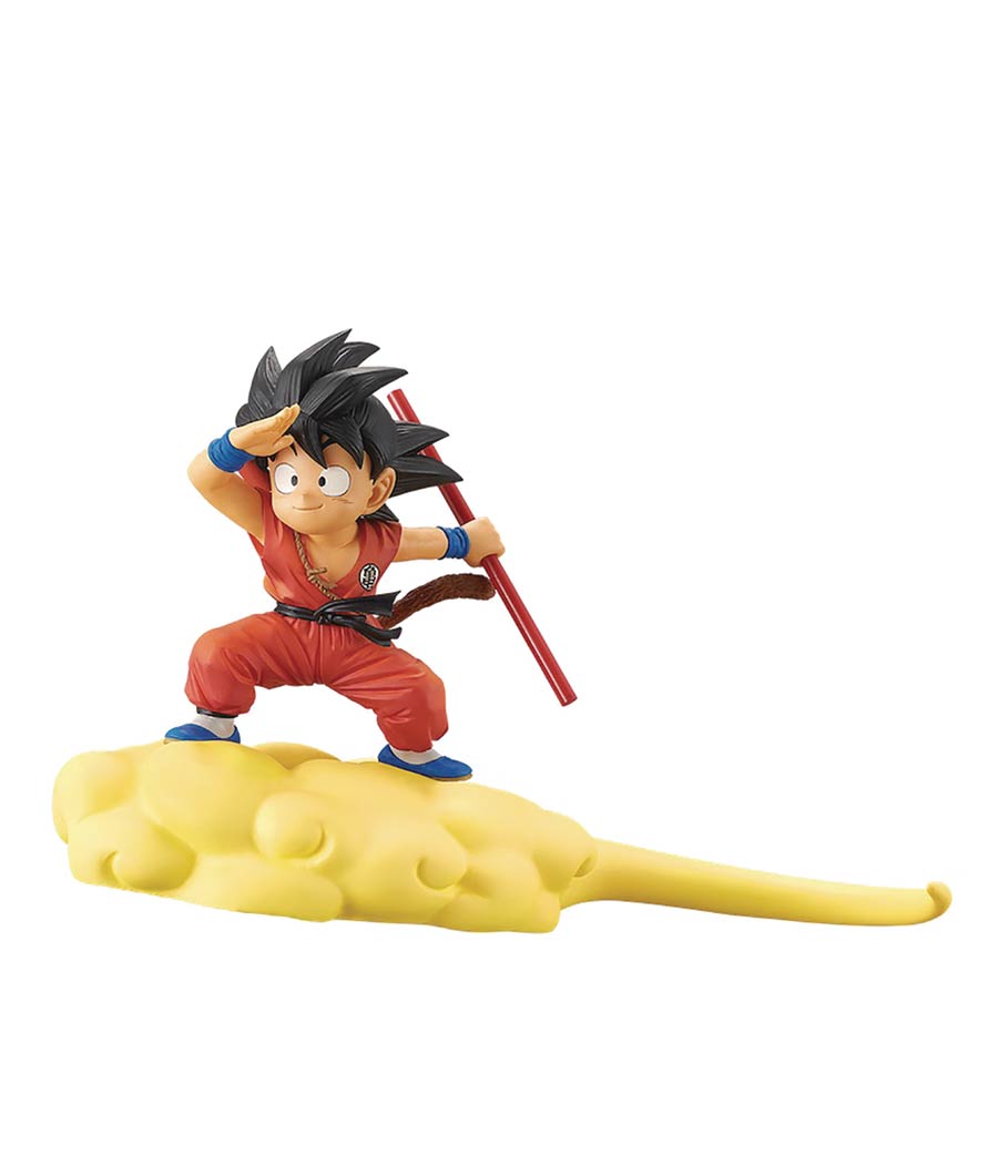 Dragon Ball Goku & Flying Nimbus Figure - Version 1 Red