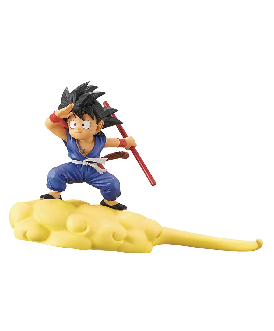 Dragon Ball Goku & Flying Nimbus Figure - Version 2 Blue
