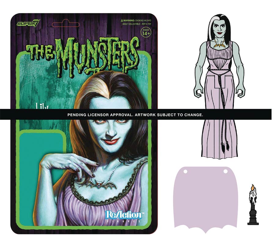 Munsters ReAction Figure Wave 3 - Lily Munster