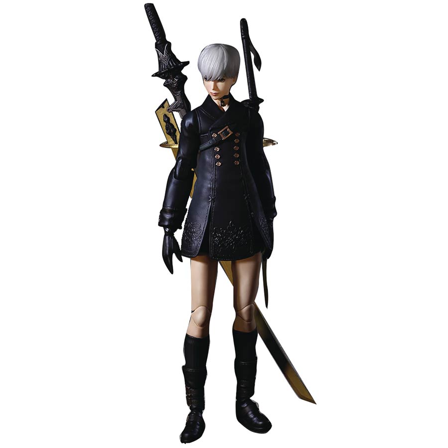 NieR Automata Play Arts Kai Action Figure - 9S Yorha No 9 Type S Deluxe Version