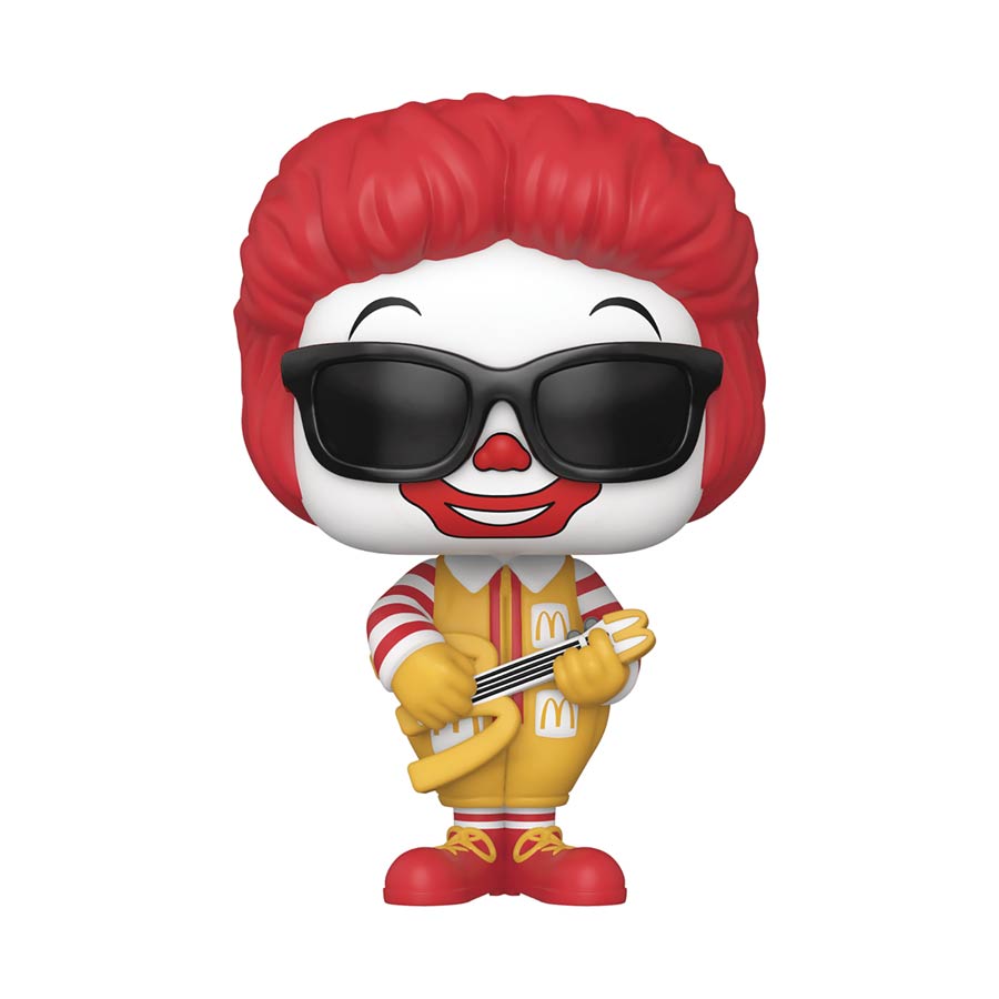 POP Ad Icons McDonalds Rock Out Ronald McDonald Vinyl Figure