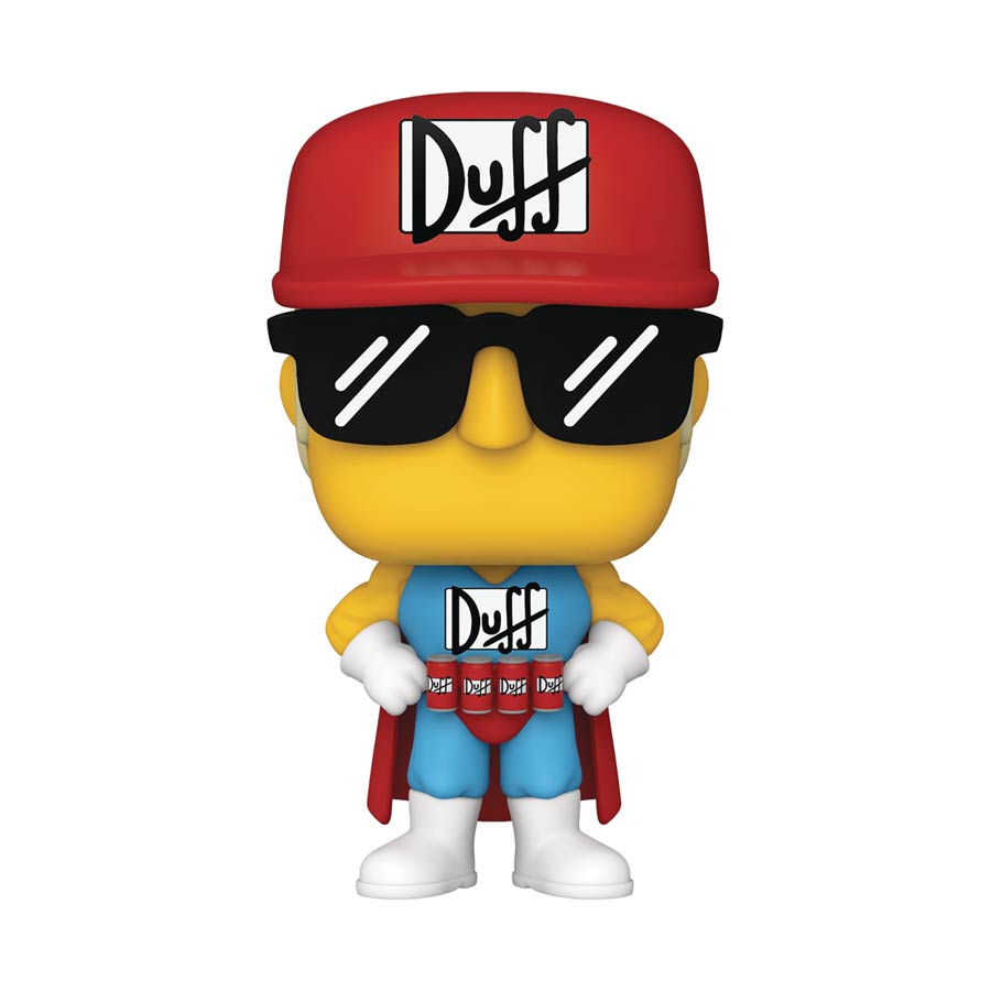 POP Animation Simpsons Duffman Vinyl Figure
