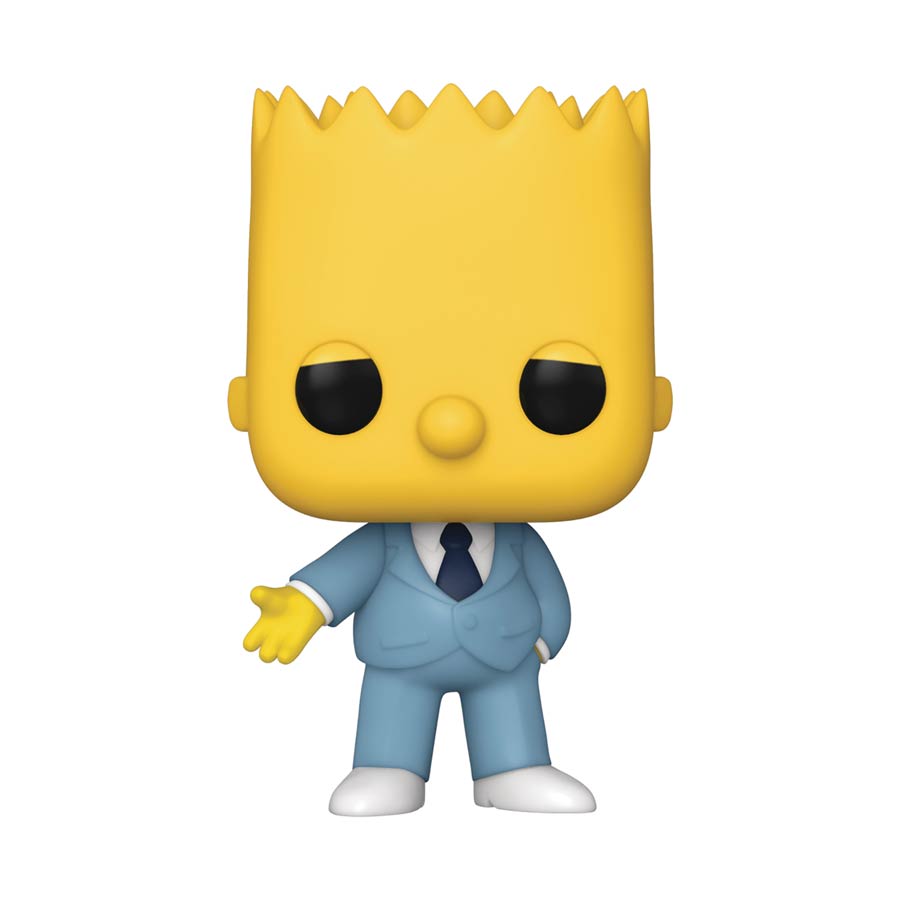 POP Animation Simpsons Mafia Bart Vinyl Figure