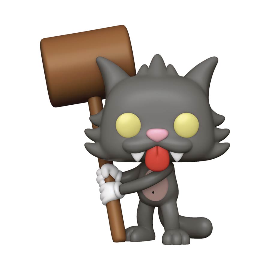 POP Animation Simpsons Scratchy Vinyl Figure