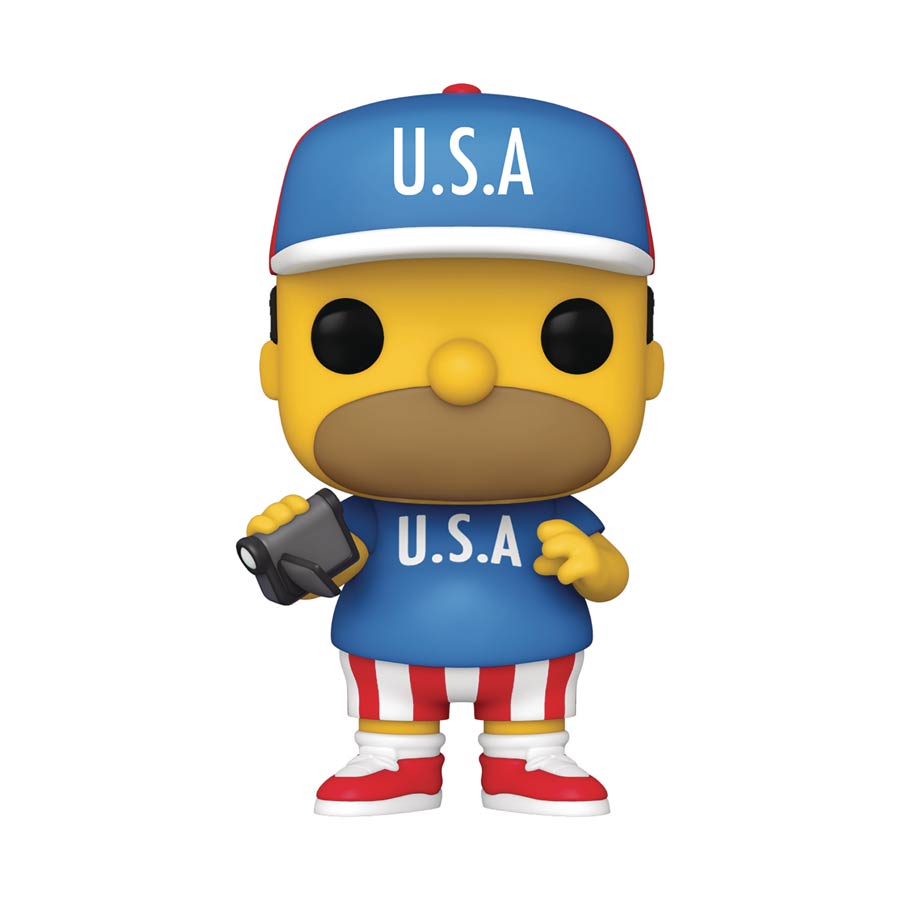 POP Animation Simpsons USA Homer Vinyl Figure