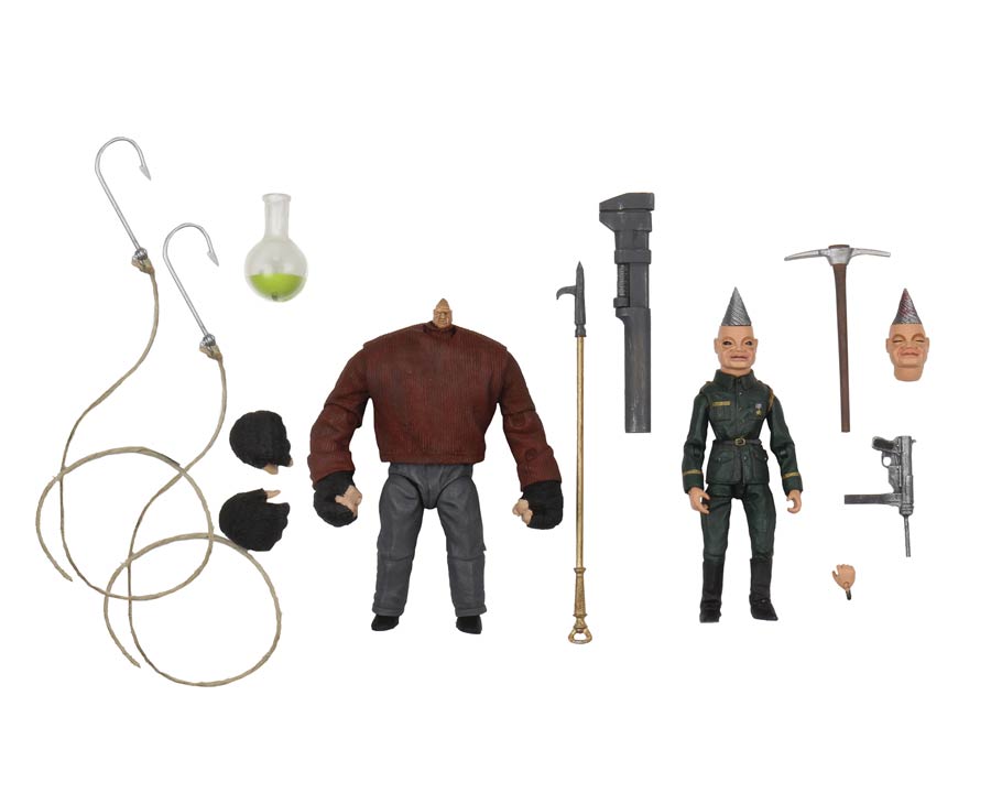 Puppet Master Ultimate 4-Inch Action Figure 2-Pack - Pinhead & Tunneler
