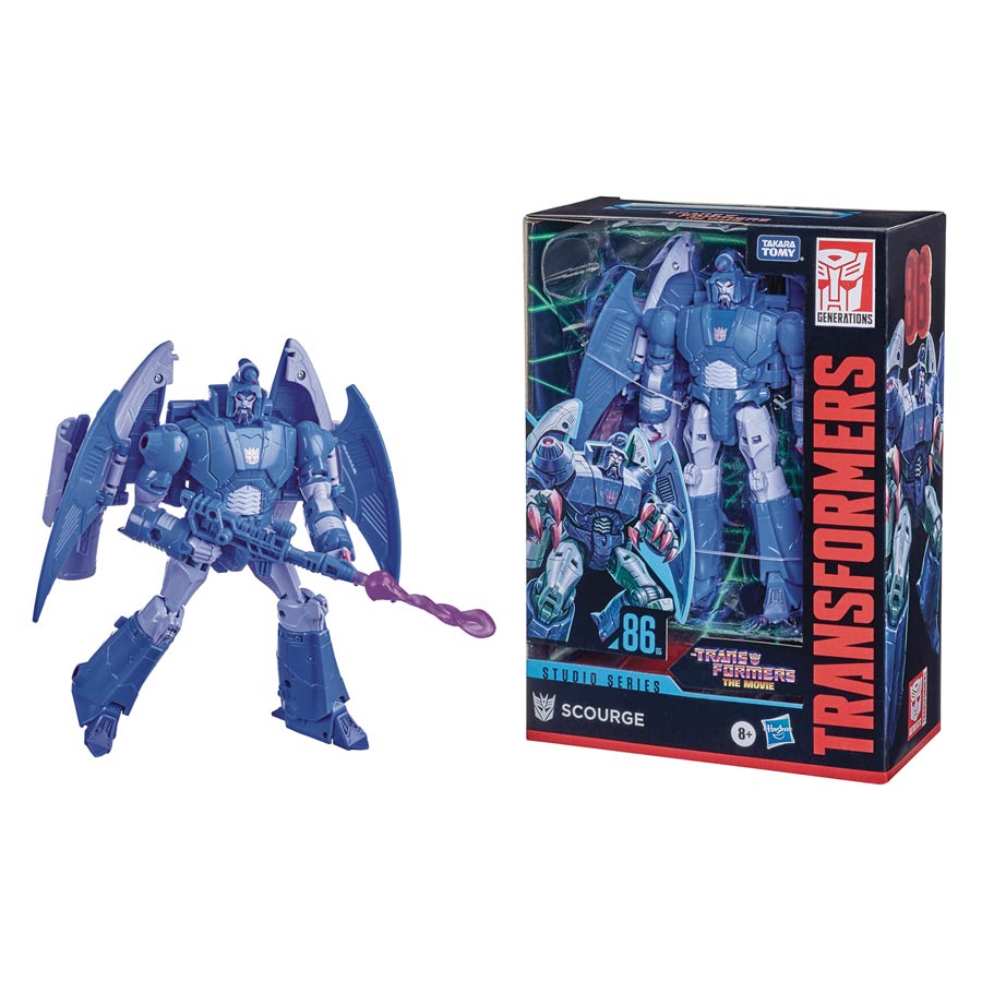 Transformers Generations Studio Series Voyager 86 Scourge Action Figure Case