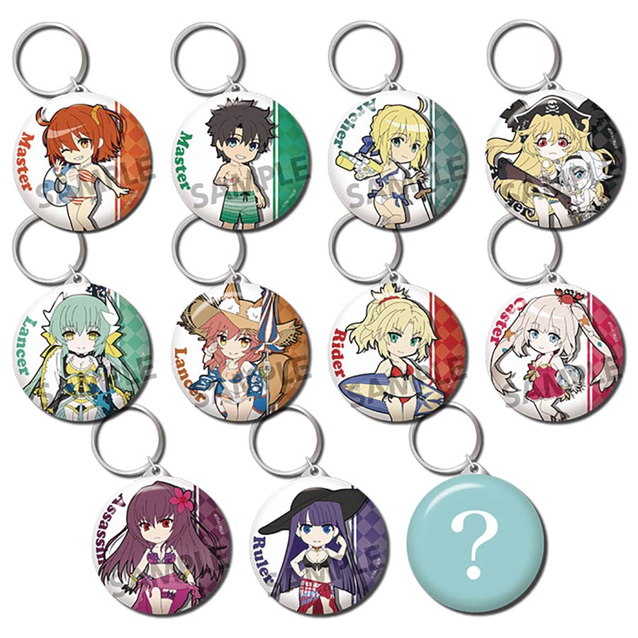 Fate/Grand Order Pikuriru Keychain Charm Vol 7 Blind Mystery Box 50-Piece Display