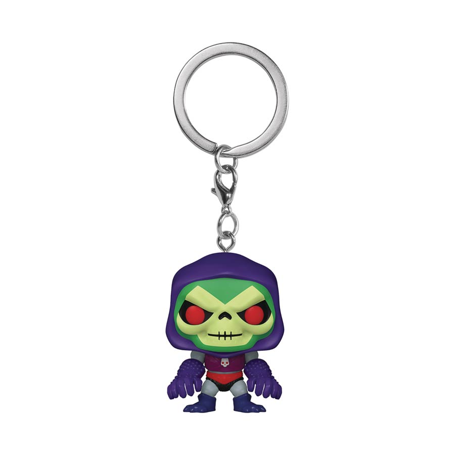 Pocket POP Masters Of The Universe Classic Skeletor With Terror Claws Vinyl Figural Keychain