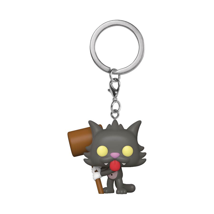 Pocket POP Simpsons Scratchy Vinyl Figural Keychain