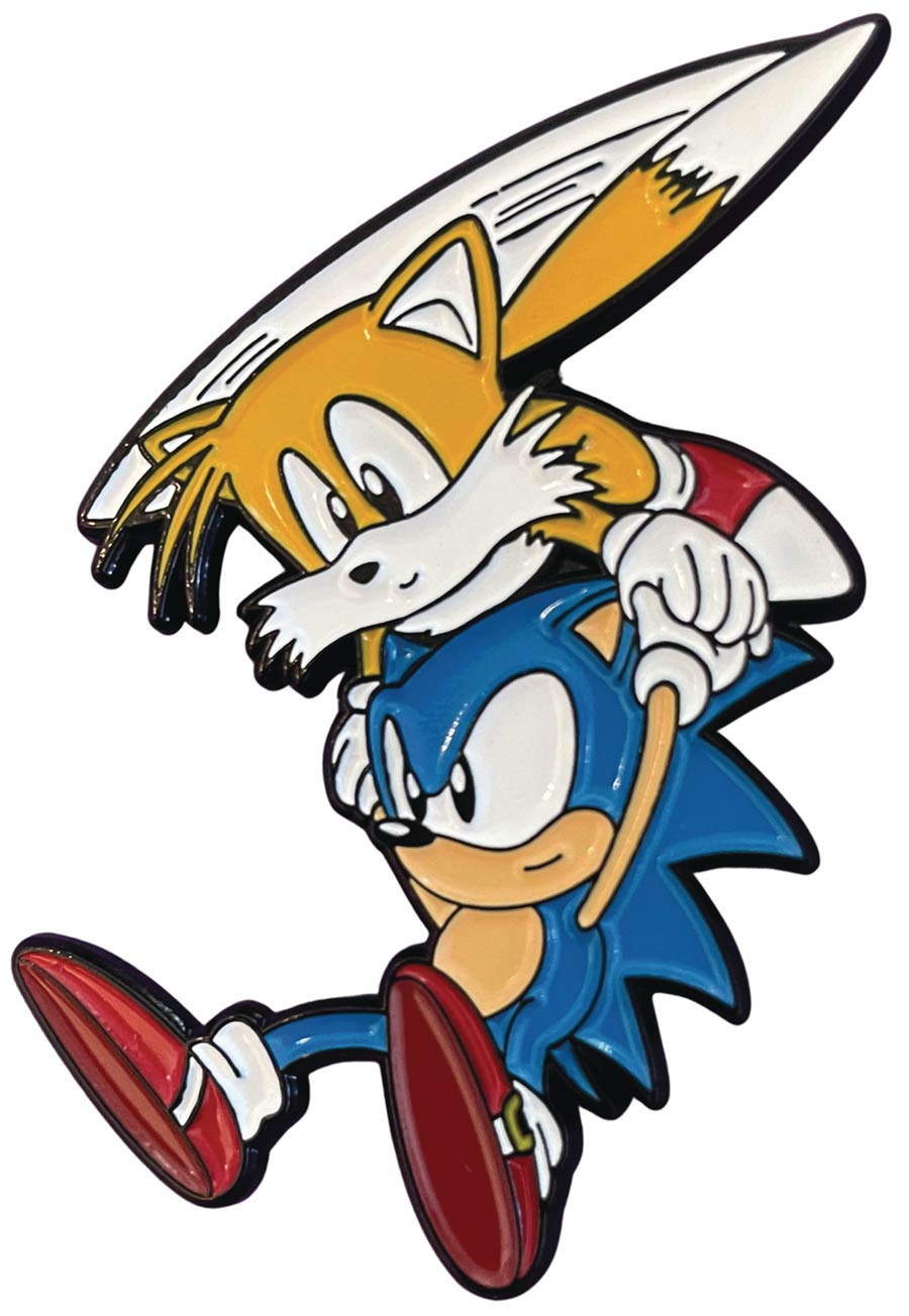 Sonic The Hedgehog Pin - Sonic And Tails