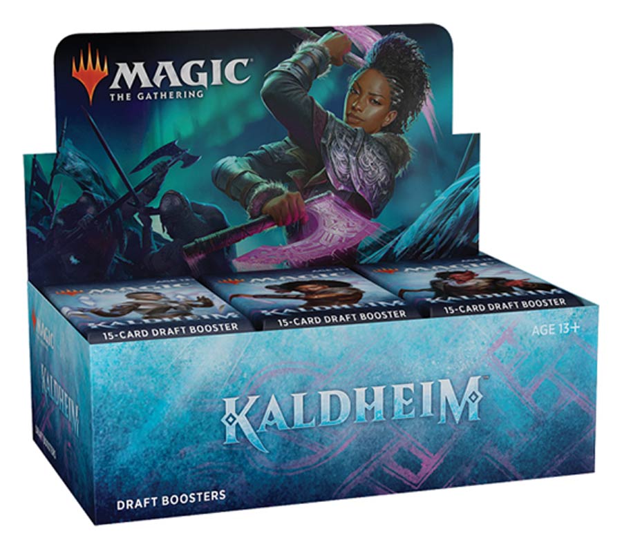 Magic The Gathering Kaldheim Draft Booster Display of 36 Booster Packs