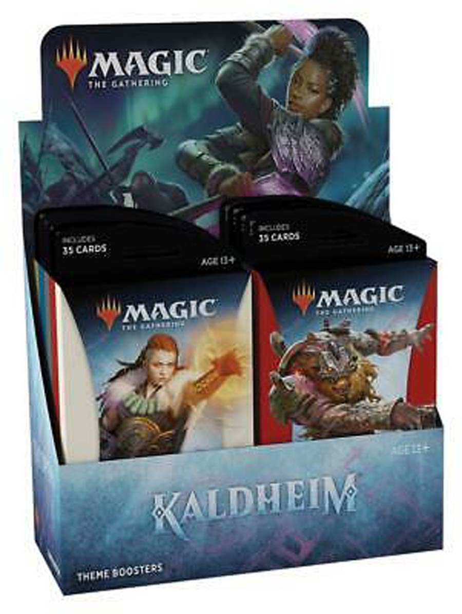 Magic The Gathering Kaldheim Theme Booster Display of 12 Theme Booster Packs