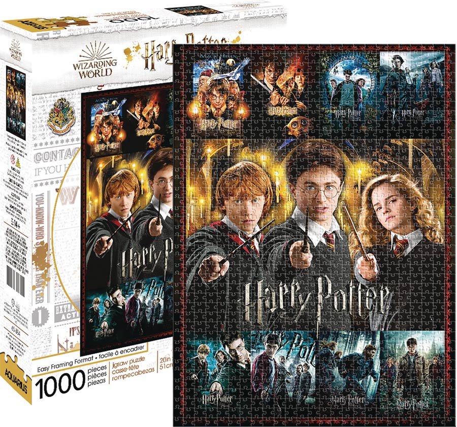 Aquarius Harry Potter Movie Posters 1000-Piece Puzzle
