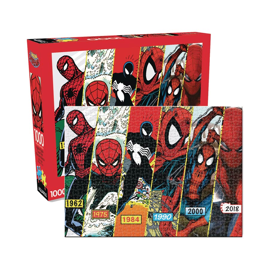 Aquarius Spider-Man Timeline 1000-Piece Puzzle
