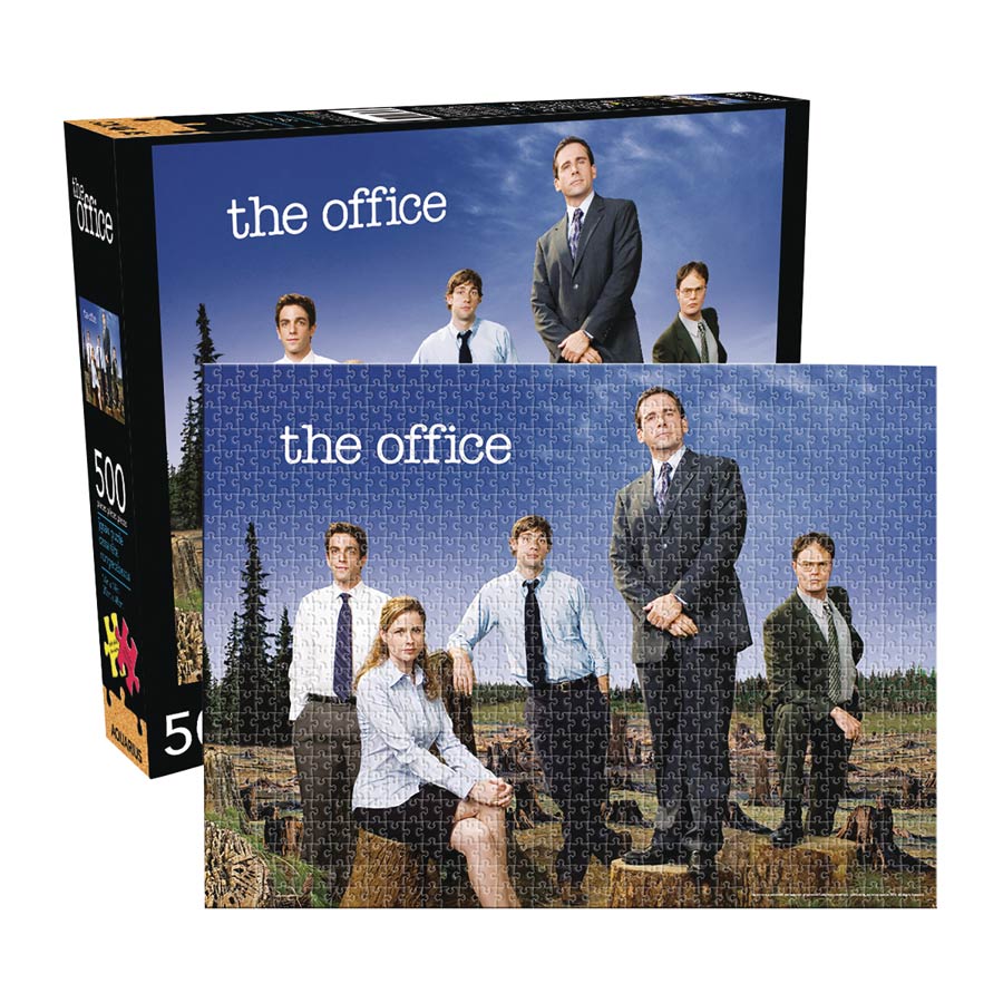 Aquarius The Office Forest 500-Piece Puzzle