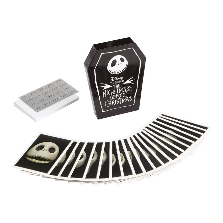 Nightmare Before Christmas Jack Skellington Notecard Set