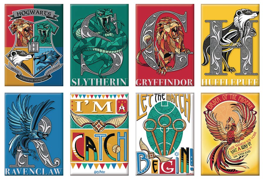 Harry Potter Magnet 48-Piece Assortment Case