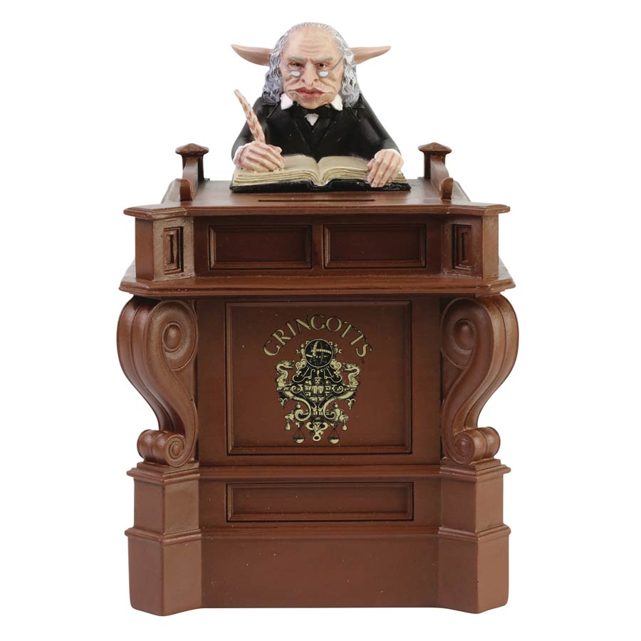 Harry Potter Gringotts Goblin 7.2-Inch Bank