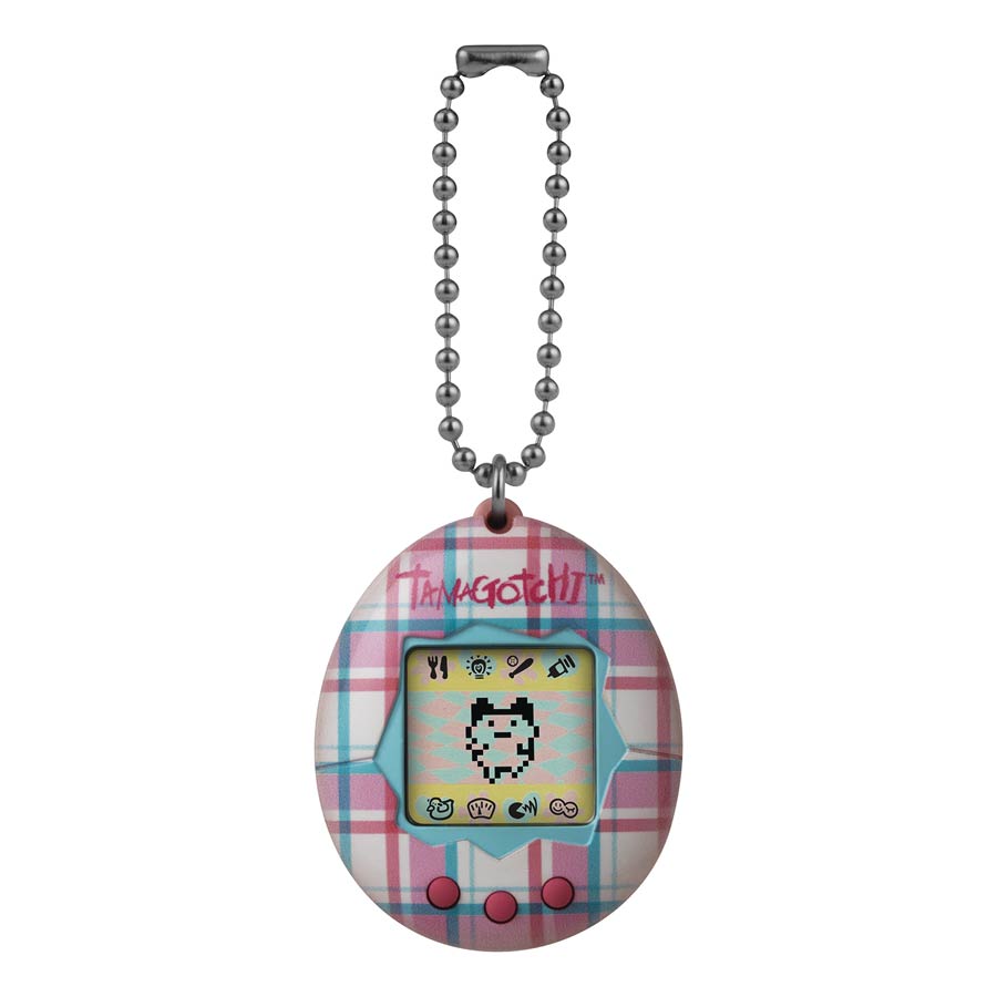 Original Tamagotchi Plaid 6-Piece Solid Display