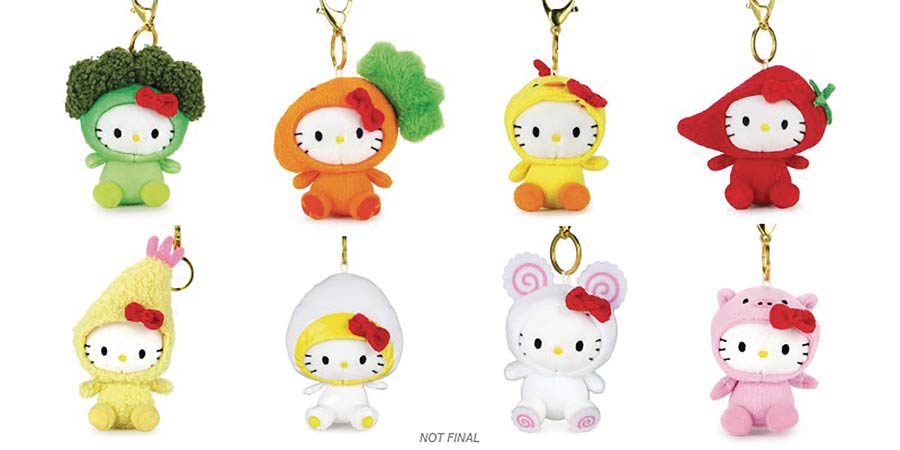 Cup Noodles x Hello Kitty Plush Charms CDU Blind Mystery Box