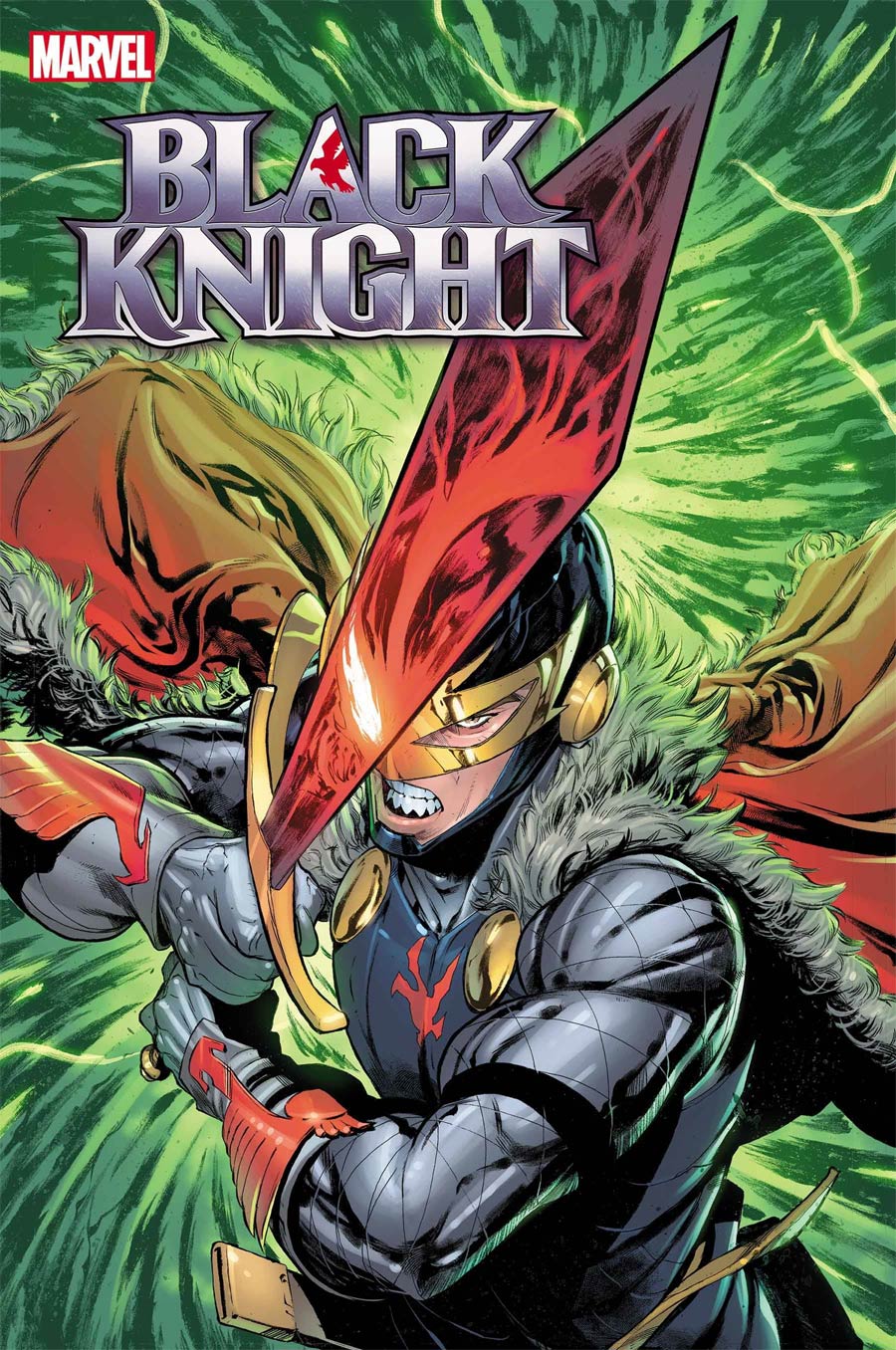 Black Knight Curse Of The Ebony Blade #1 By Iban Coello Poster