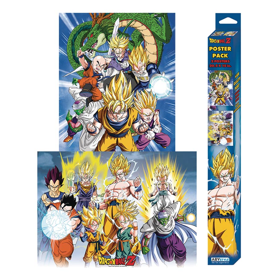 Dragon Ball Z Group Poster 2-Piece Set