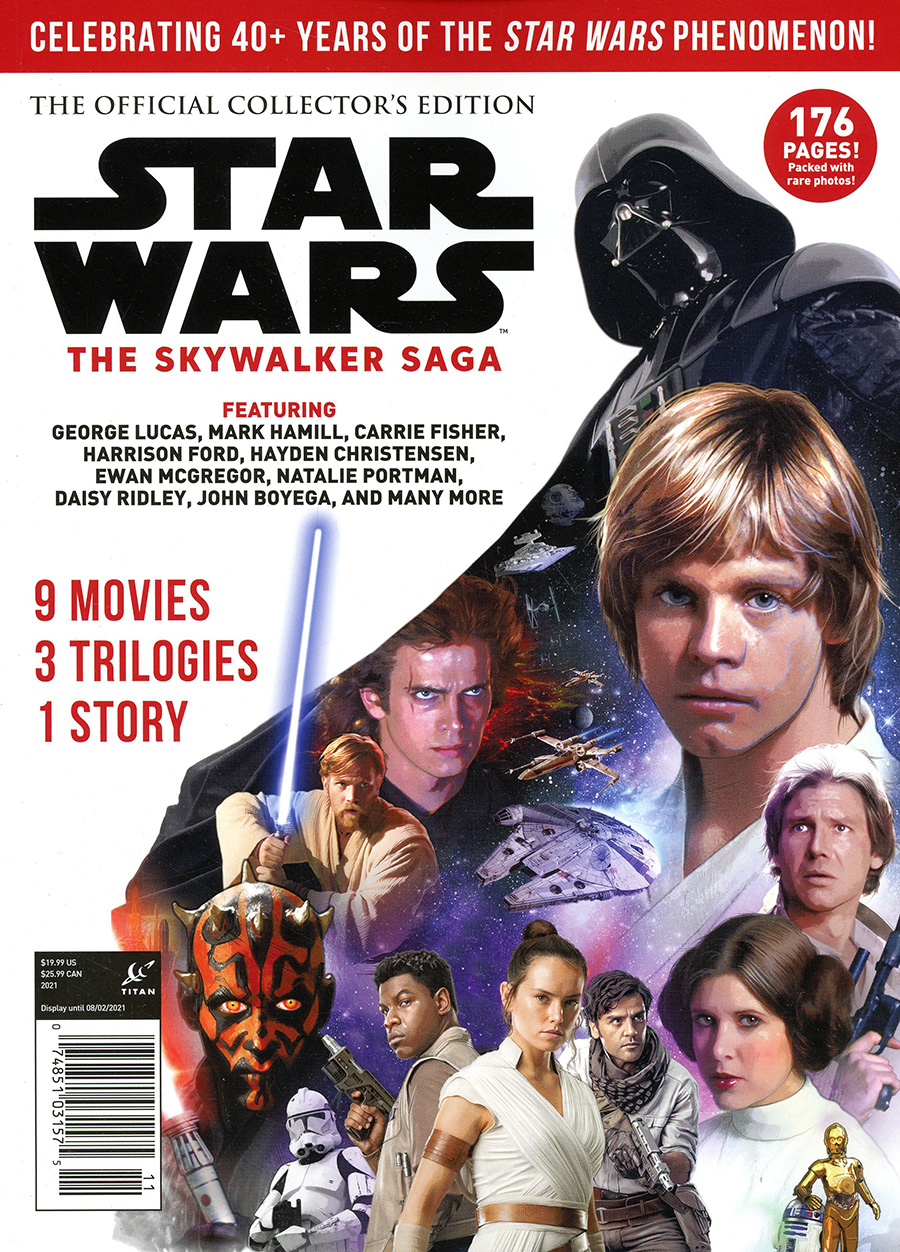 Star Wars Skywalker Saga Official Collectors Edition Newsstand Edition