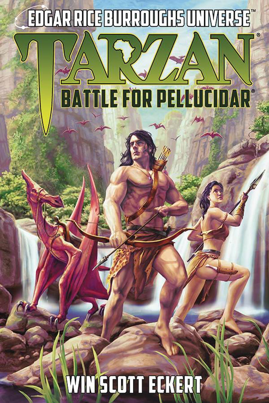 Edgar Rice Burroughs Universe Novel Vol 2 Tarzan Battle For Pellucidar HC