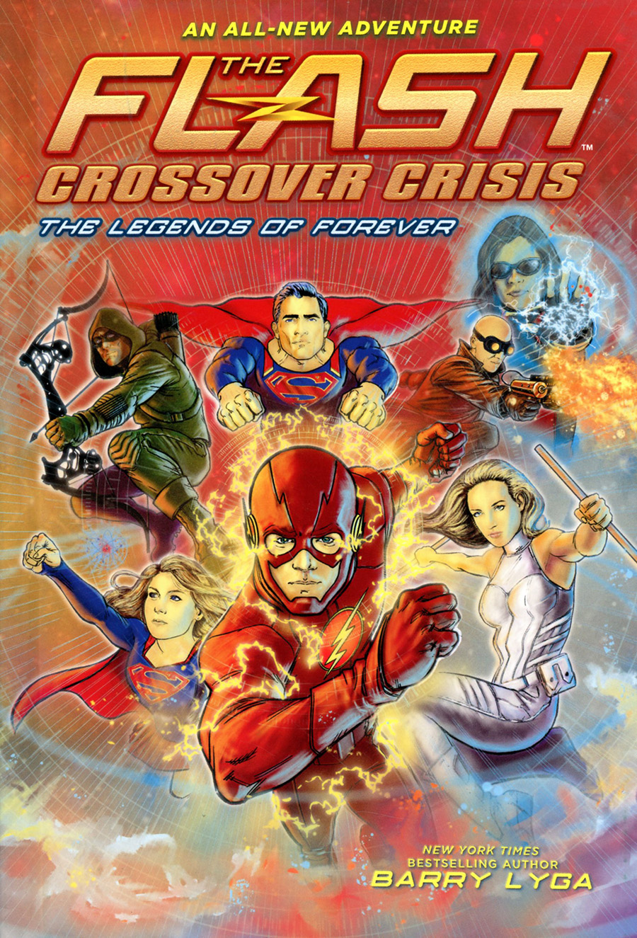 Flash Crossover Crisis Vol 3 Legends Of Forever Prose Novel HC