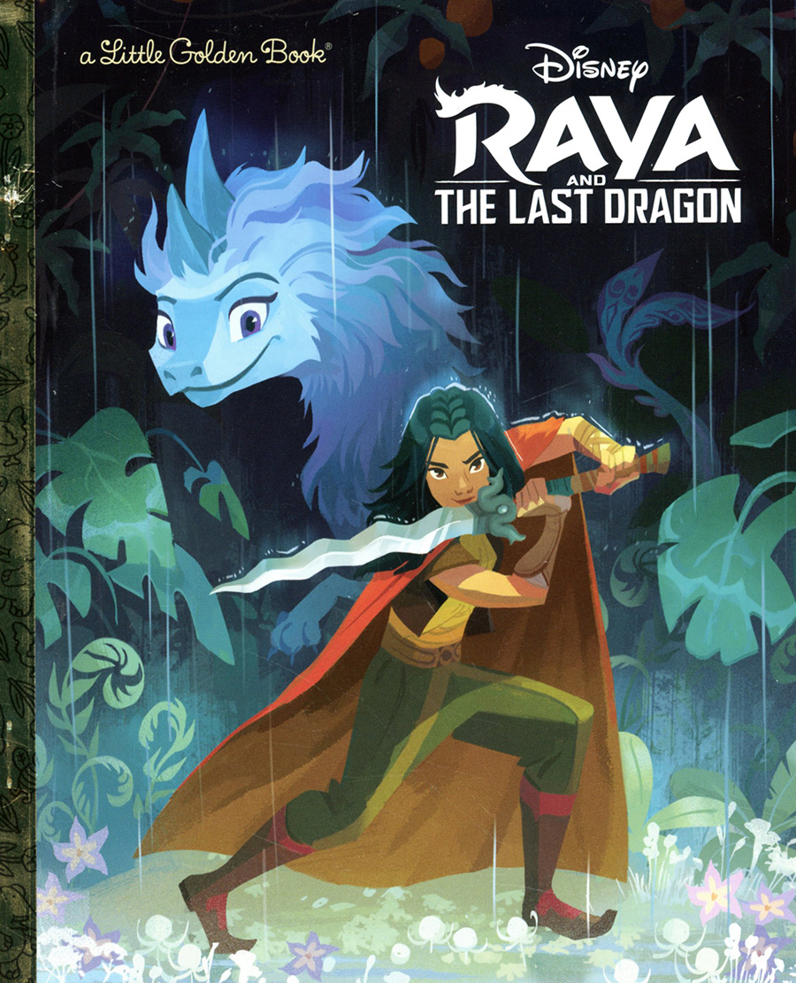 Disney Raya And The Last Dragon Little Golden Book HC