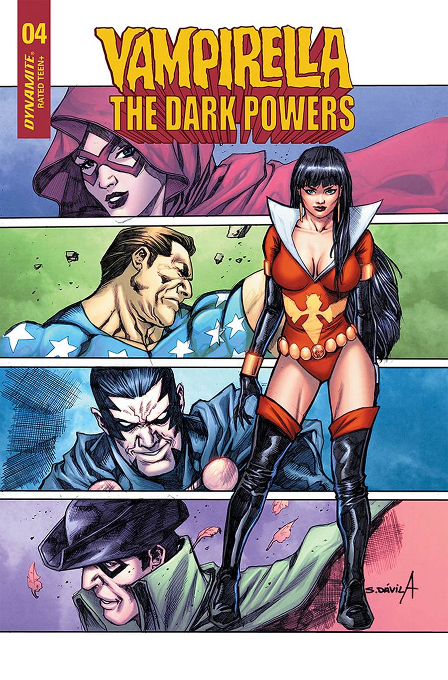 Vampirella The Dark Powers #4 Cover I Incentive Sergio Davila Variant Cover