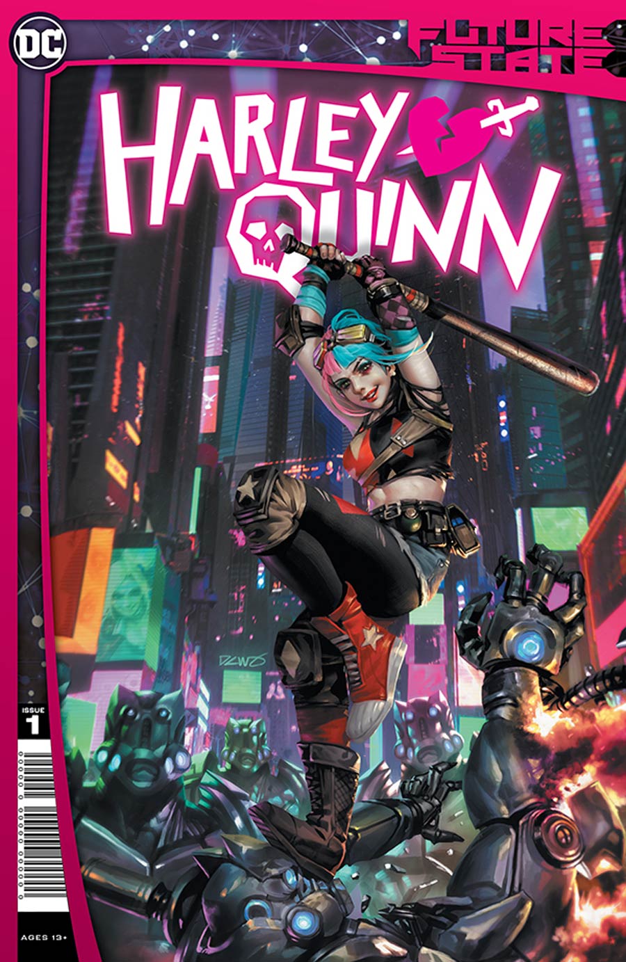 Harley Quinn Vol 4 #1 Cover G DF CGC Graded