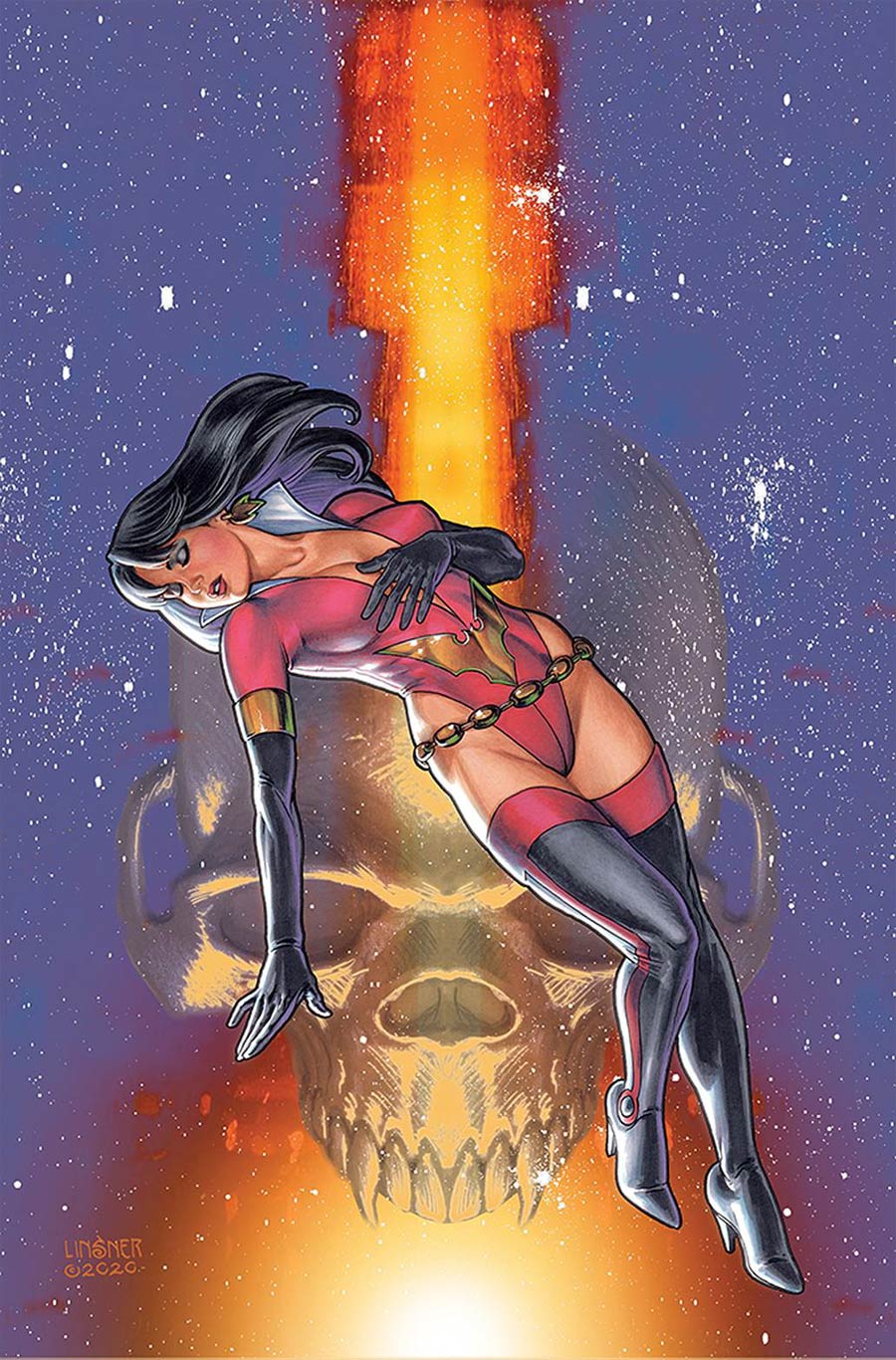 Vampirella The Dark Powers #4 Cover W Limited Edition Joseph Michael Linsner Virgin Cover