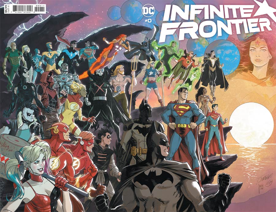 Infinite Frontier #0 Cover A Regular Dan Jurgens & Mikel Janin Wraparound Cover