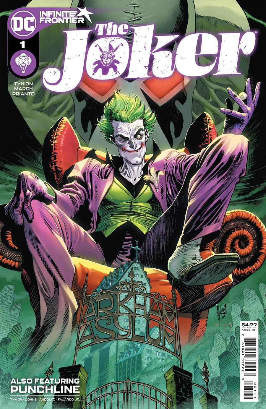 Joker Vol 2 #1 Cover A Regular Guillem March Cover