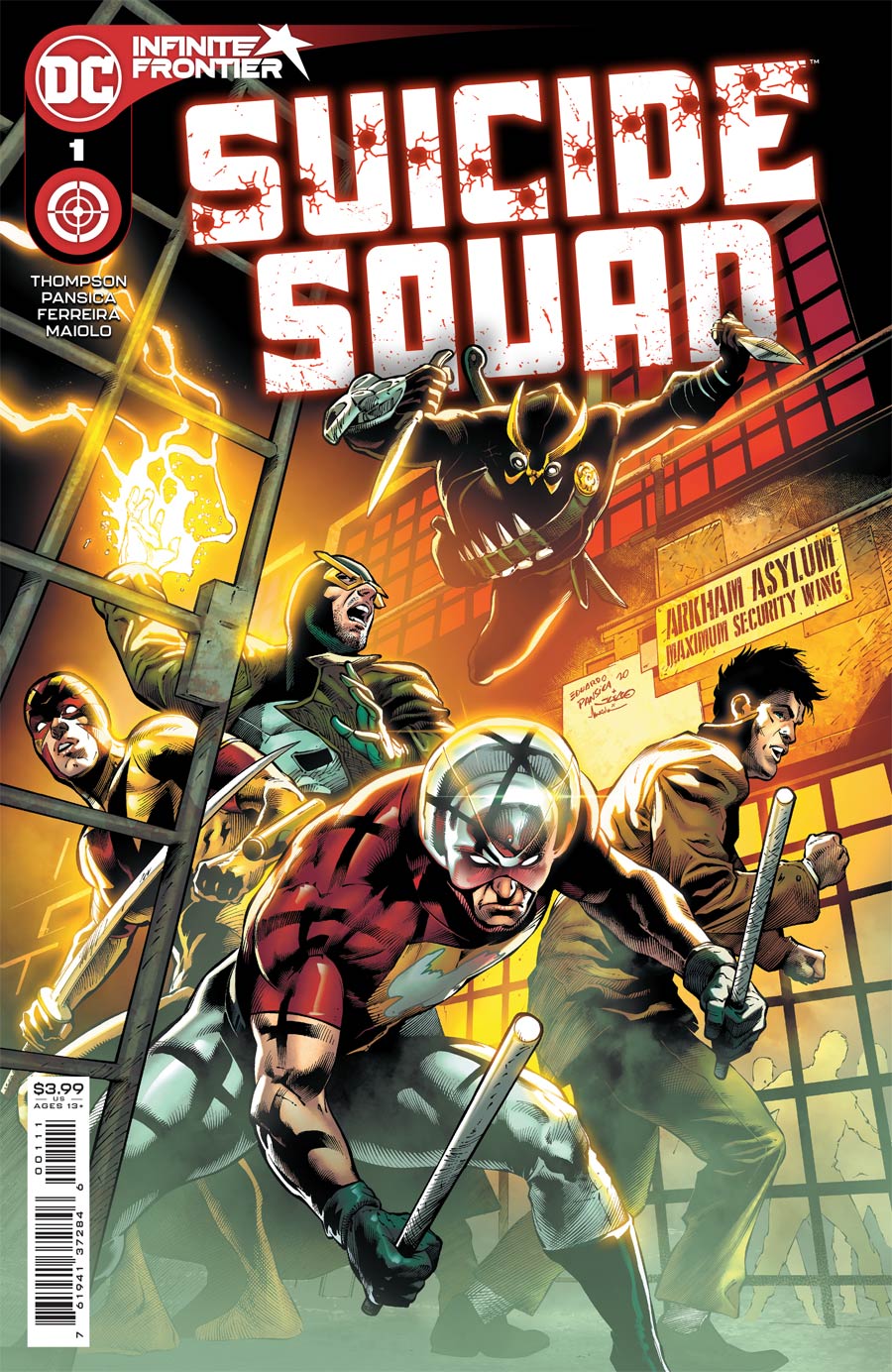 Suicide Squad Vol 6 #1 Cover A Regular Eduardo Pansica Cover