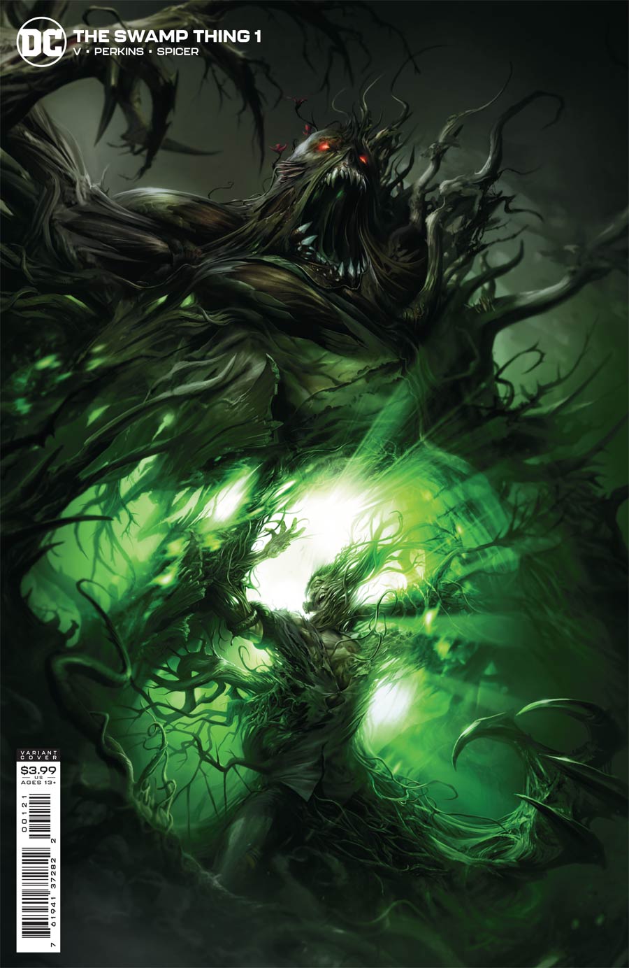 Swamp Thing Vol 7 #1 Cover B Variant Francesco Mattina Cover