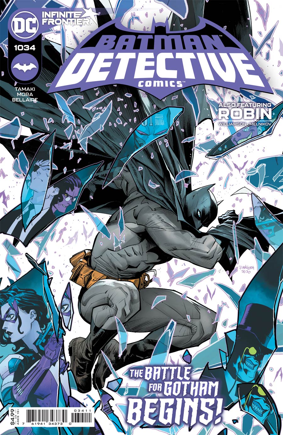Detective Comics Vol 2 #1034 Cover A Regular Dan Mora Cover (Limit 1 Per Customer)