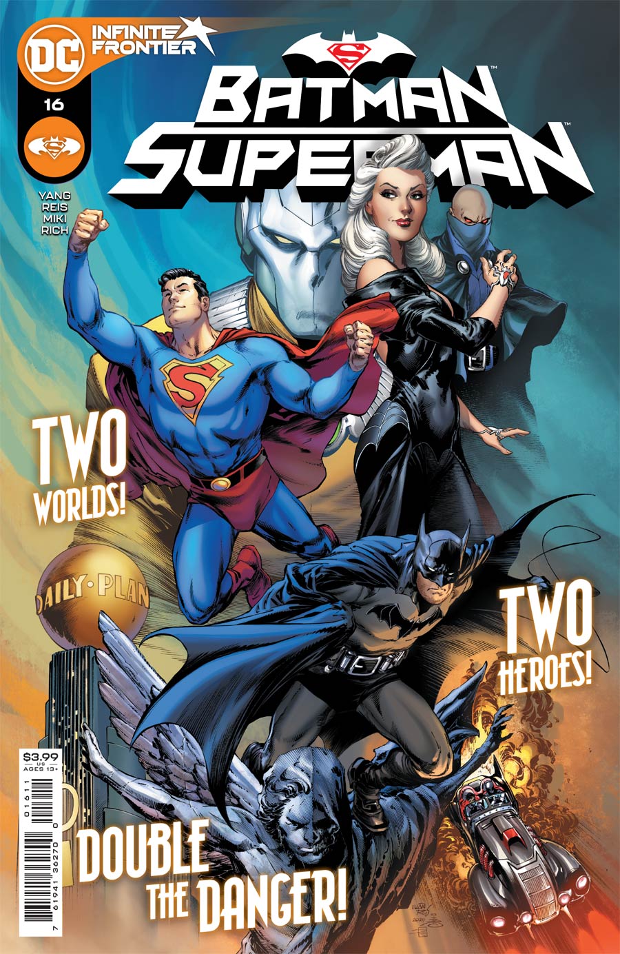 Batman Superman Vol 2 #16 Cover A Regular Ivan Reis & Danny Miki Cover
