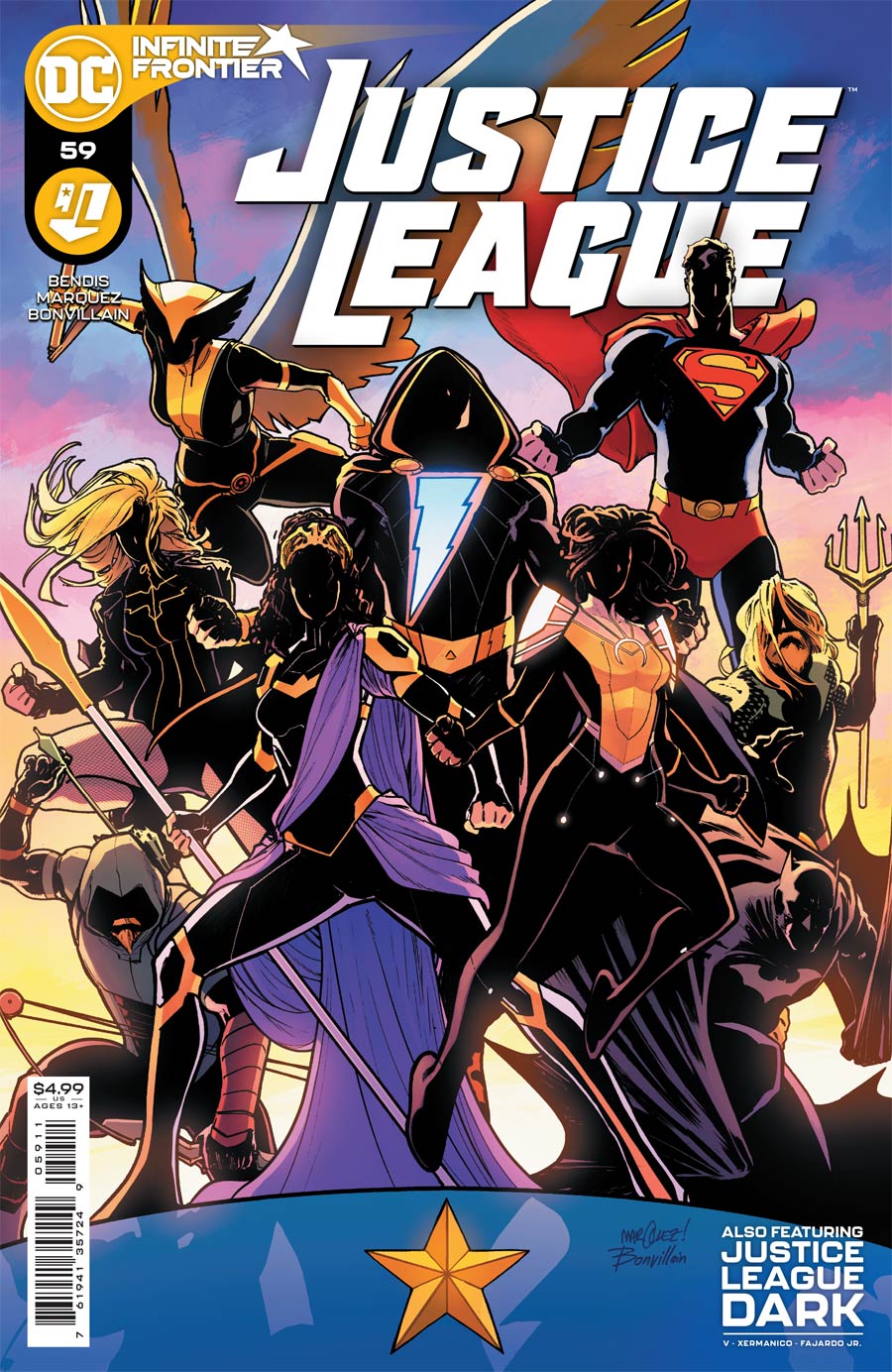 Justice League Vol 4 #59 Cover A Regular David Marquez Cover