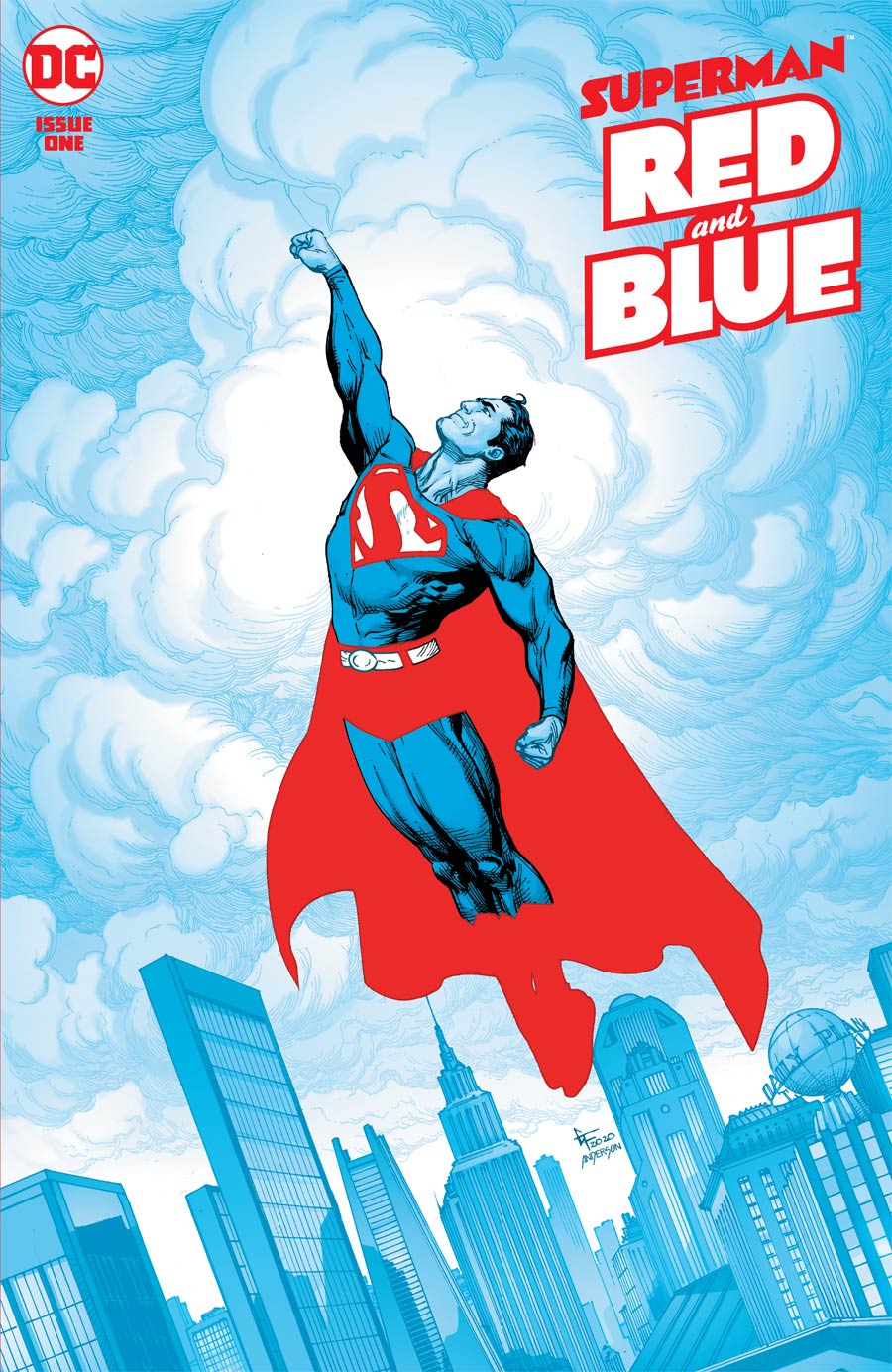 Superman Red & Blue #1 Cover A Regular Gary Frank Cover